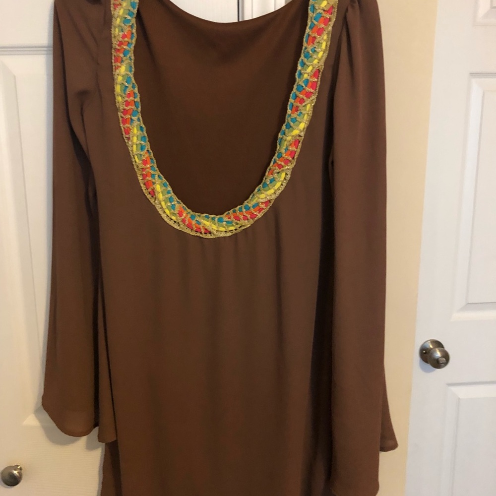 Brown Judith March dress